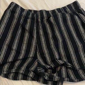 brandy melville stripe shorts